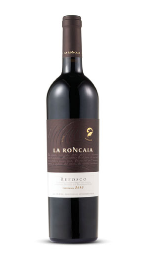 Refosco 2010 La Roncaia premiato